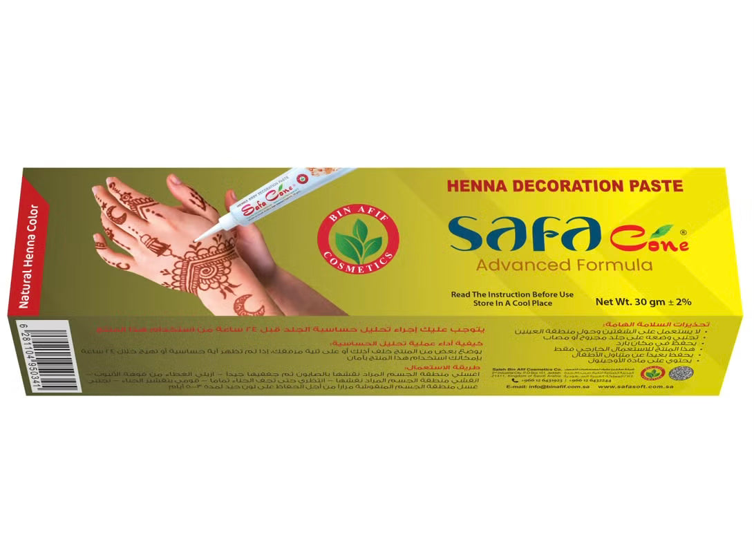 Safa Cone Natural Decoration Henna