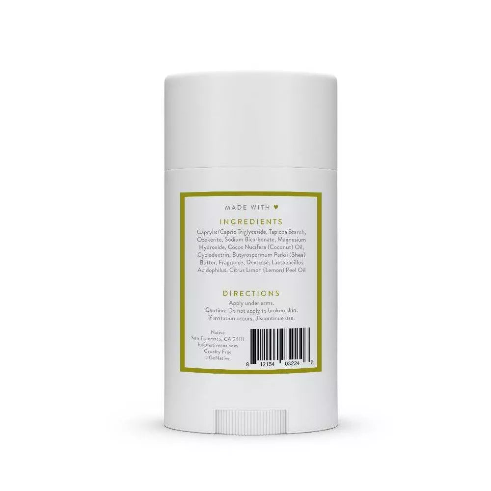 Native Deodorant - Bergamot & Pine - Aluminum Free - 2.65 oz