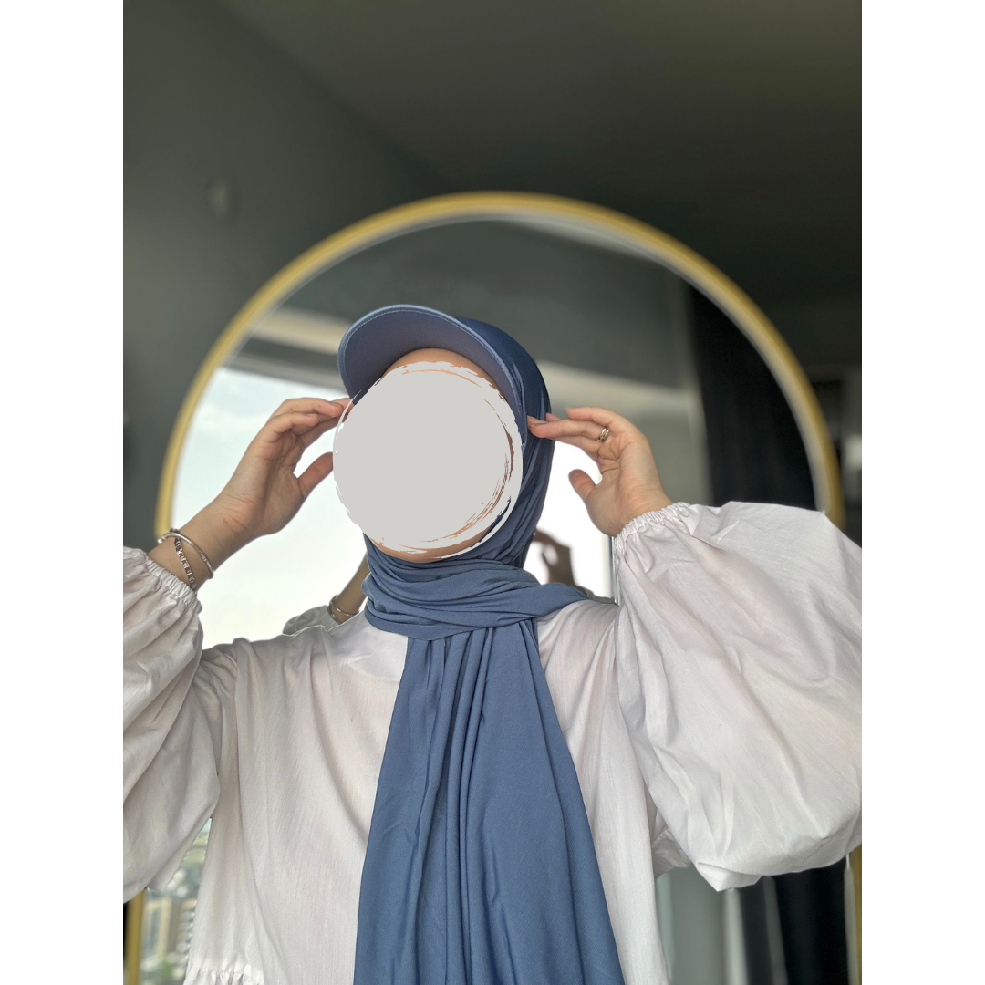 Jersey Hijab with Built-In Cap – Comfortable and Stylish Muslim Headscarf for Women