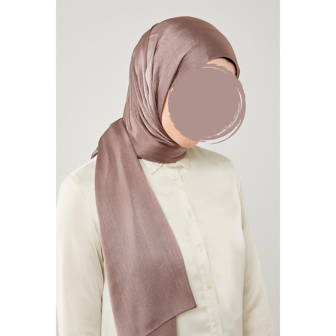 Shiny Textured Shawl Hijab – Elegant and Stylish Headscarf for Women