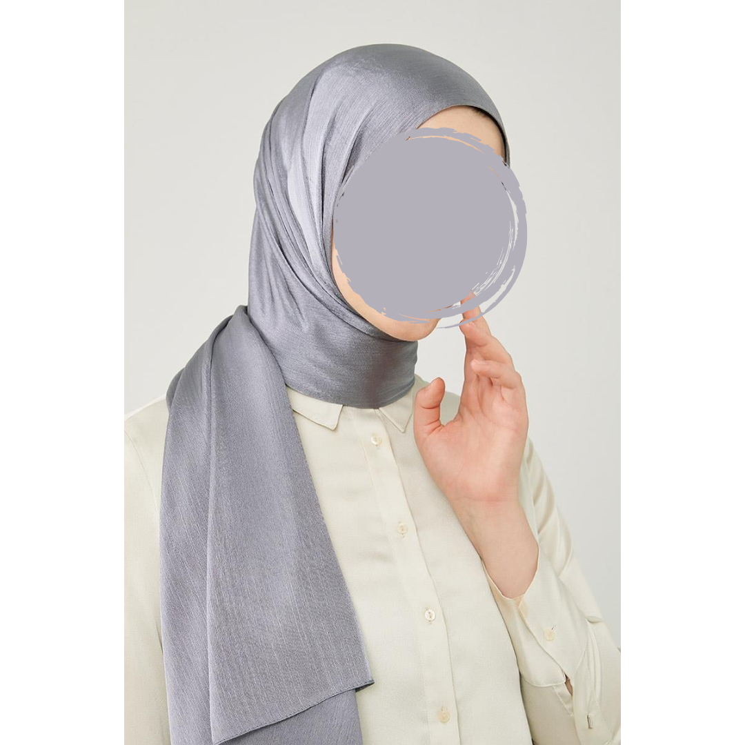 Shiny Textured Shawl Hijab – Elegant and Stylish Headscarf for Women