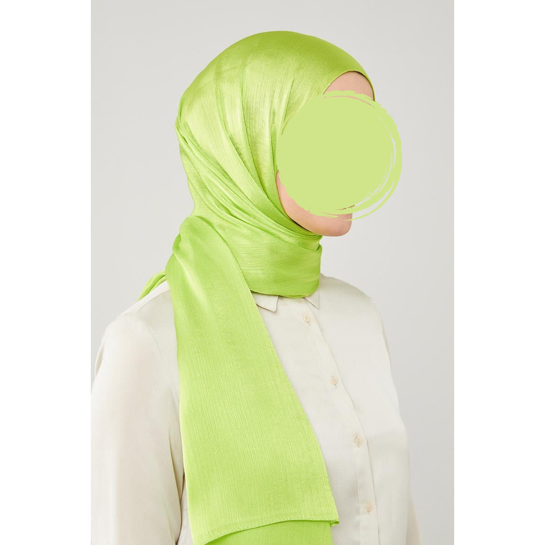 Shiny Textured Shawl Hijab – Elegant and Stylish Headscarf for Women
