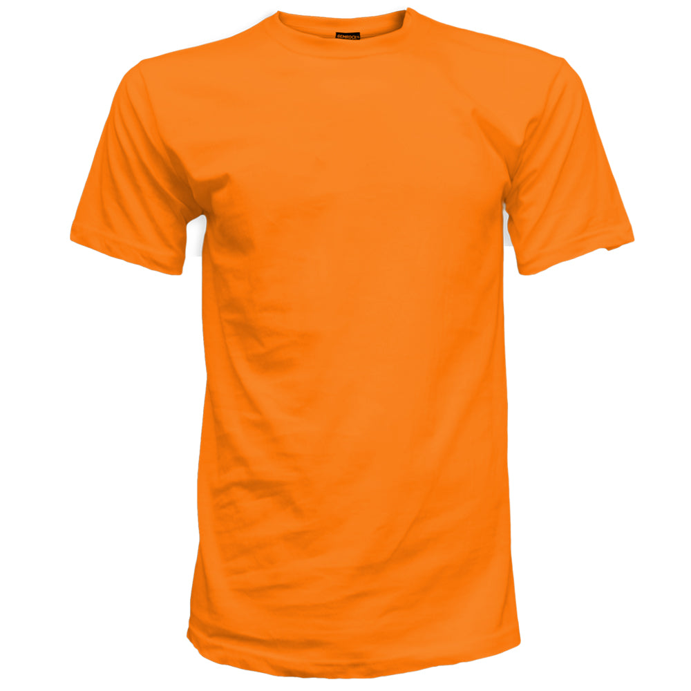 Orange Crew Neck T-Shirt