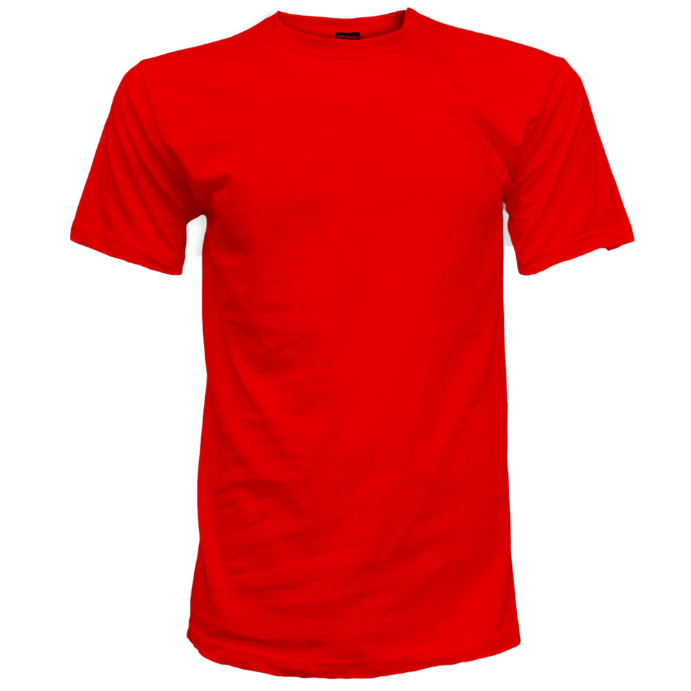 Red Crew Neck T-Shirt