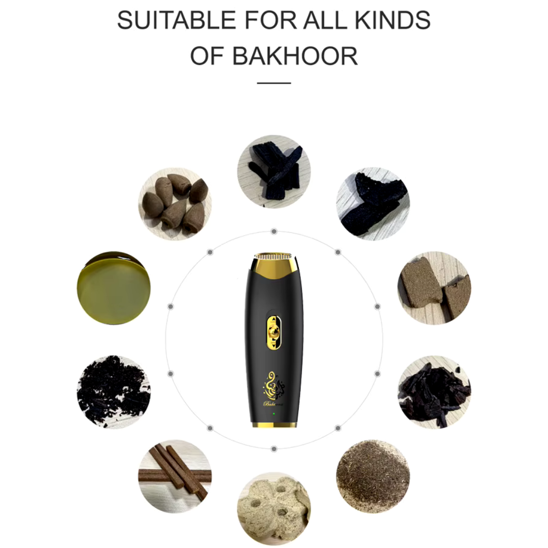 High Quality Wireless Handheld Electric Bukhoor Burner