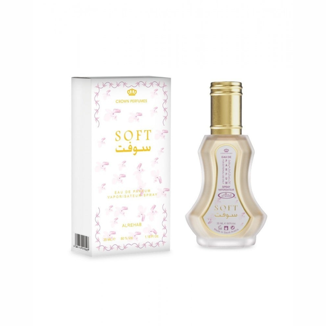 Soft 35ml Eau De Parfum by Al Rehab