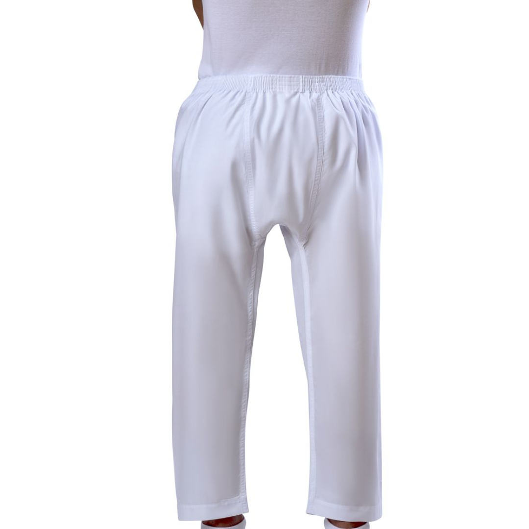 Al Aseel White Thobe Pants Model K (No Pocket)