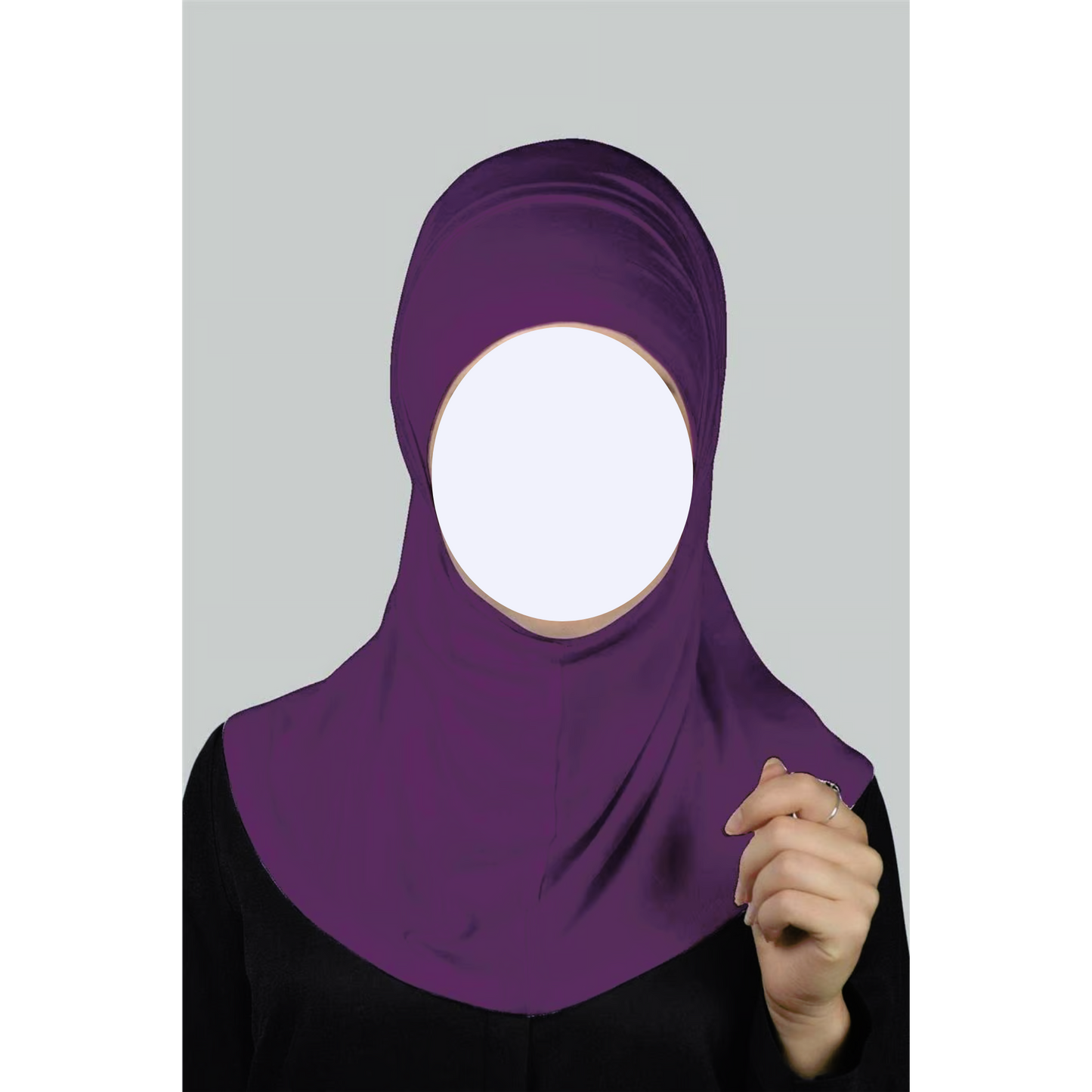 Violet Two-Piece Hijab (Adults)