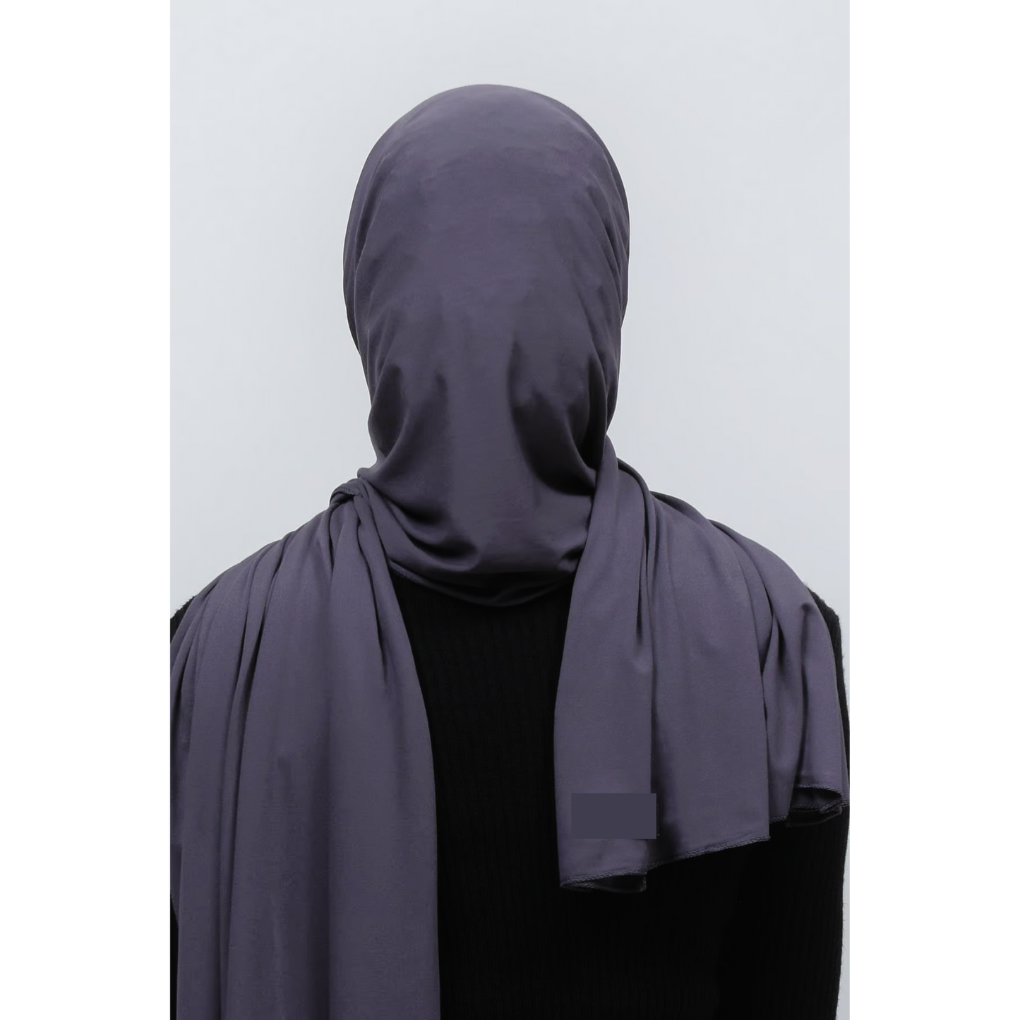 Charcoal Jersey Hijab