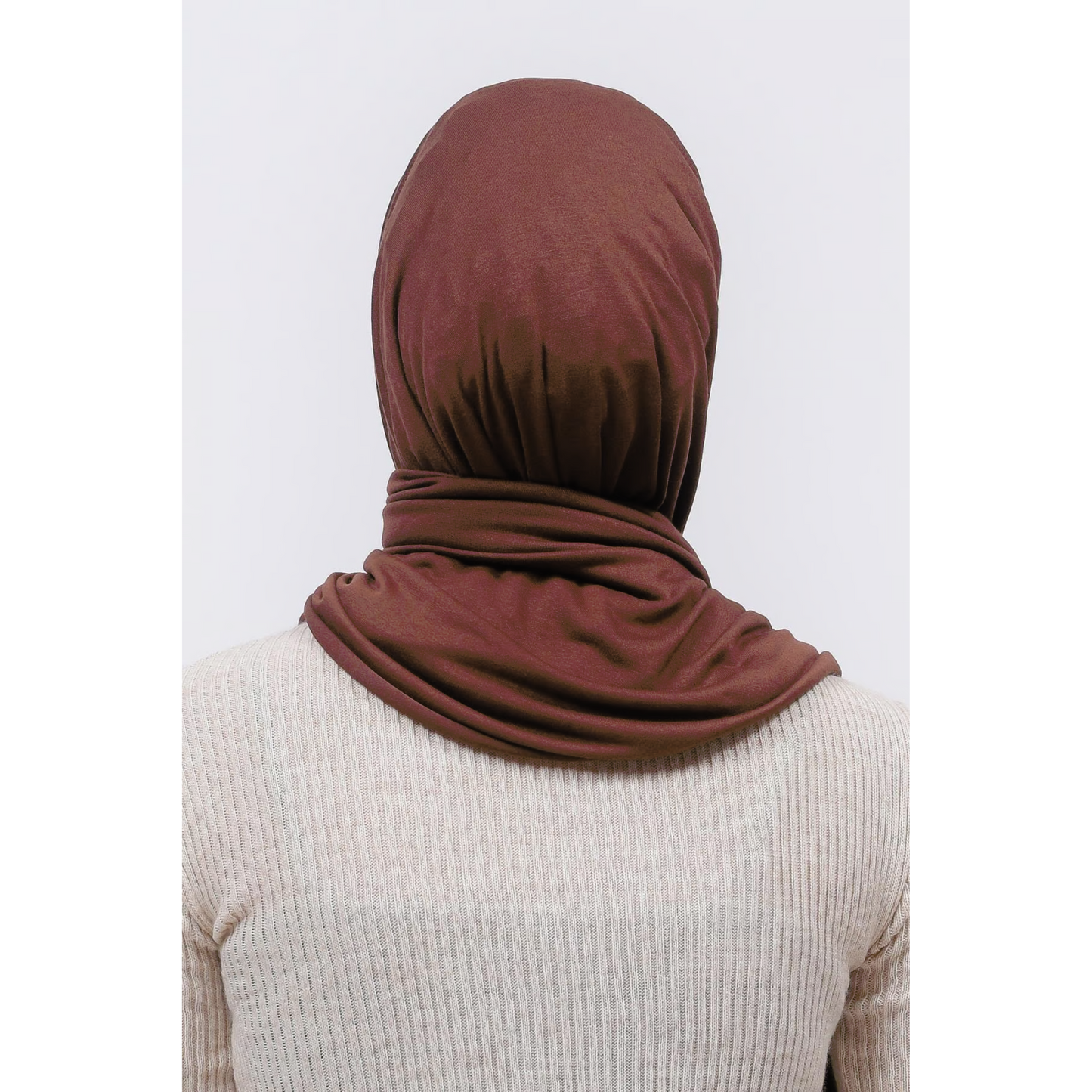 Brown Jersey Hijab