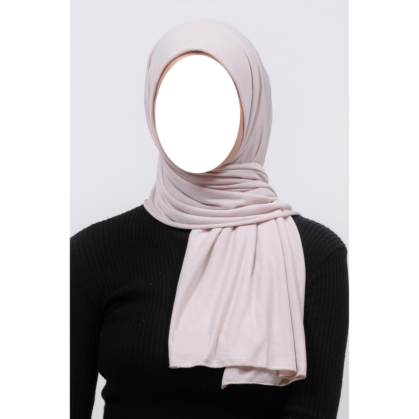 Light Latte Jersey Hijab