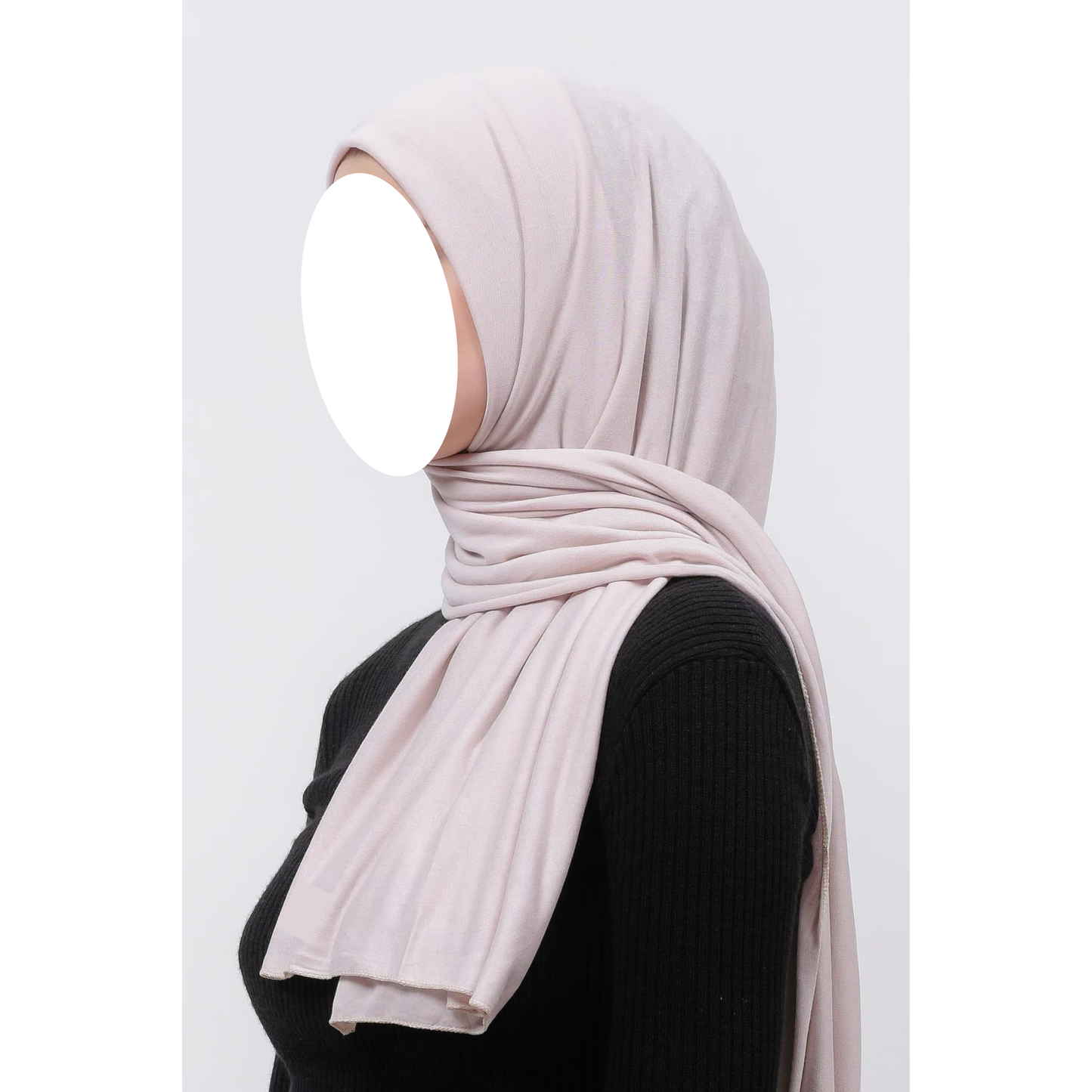 Light Latte Jersey Hijab