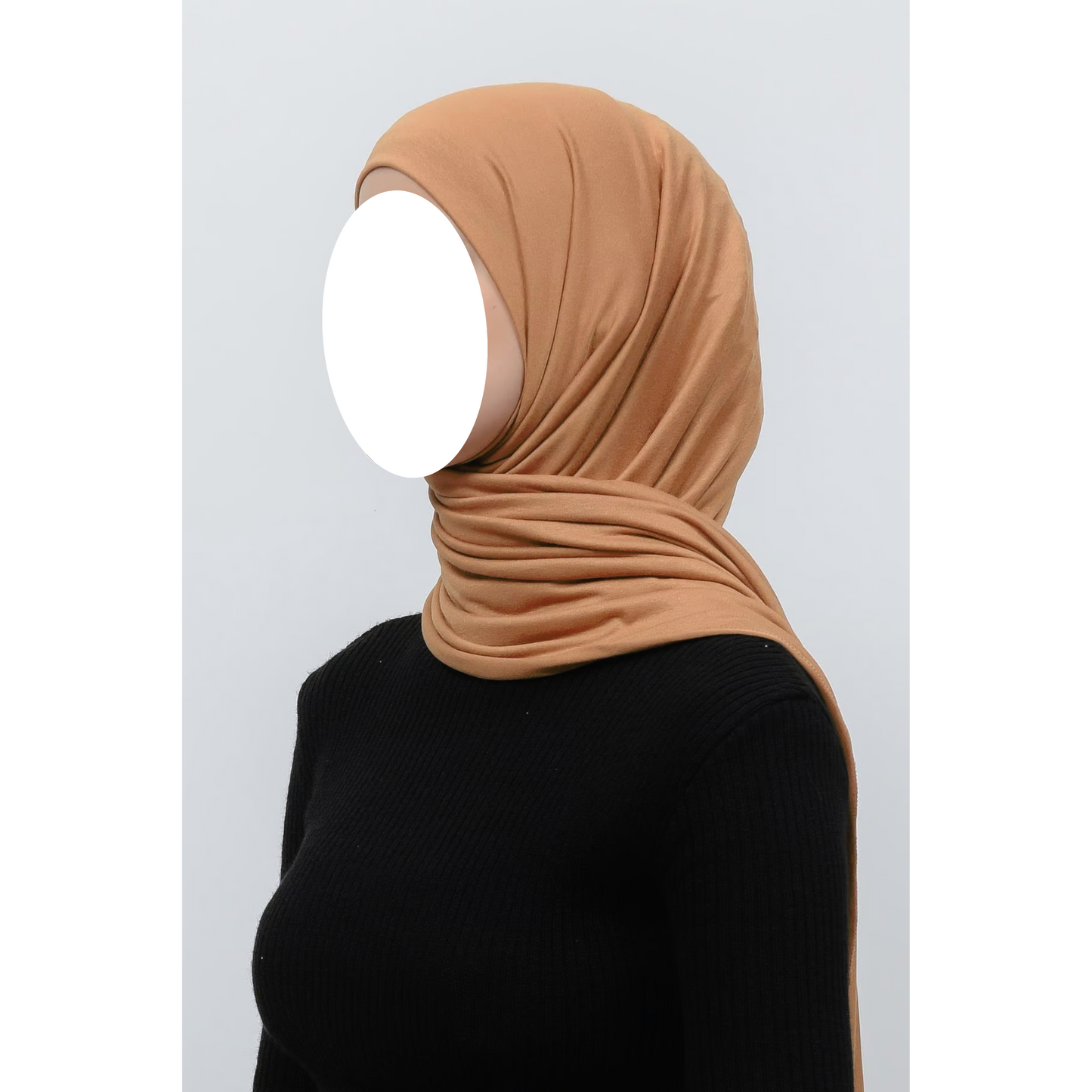 Orange Jersey Hijab