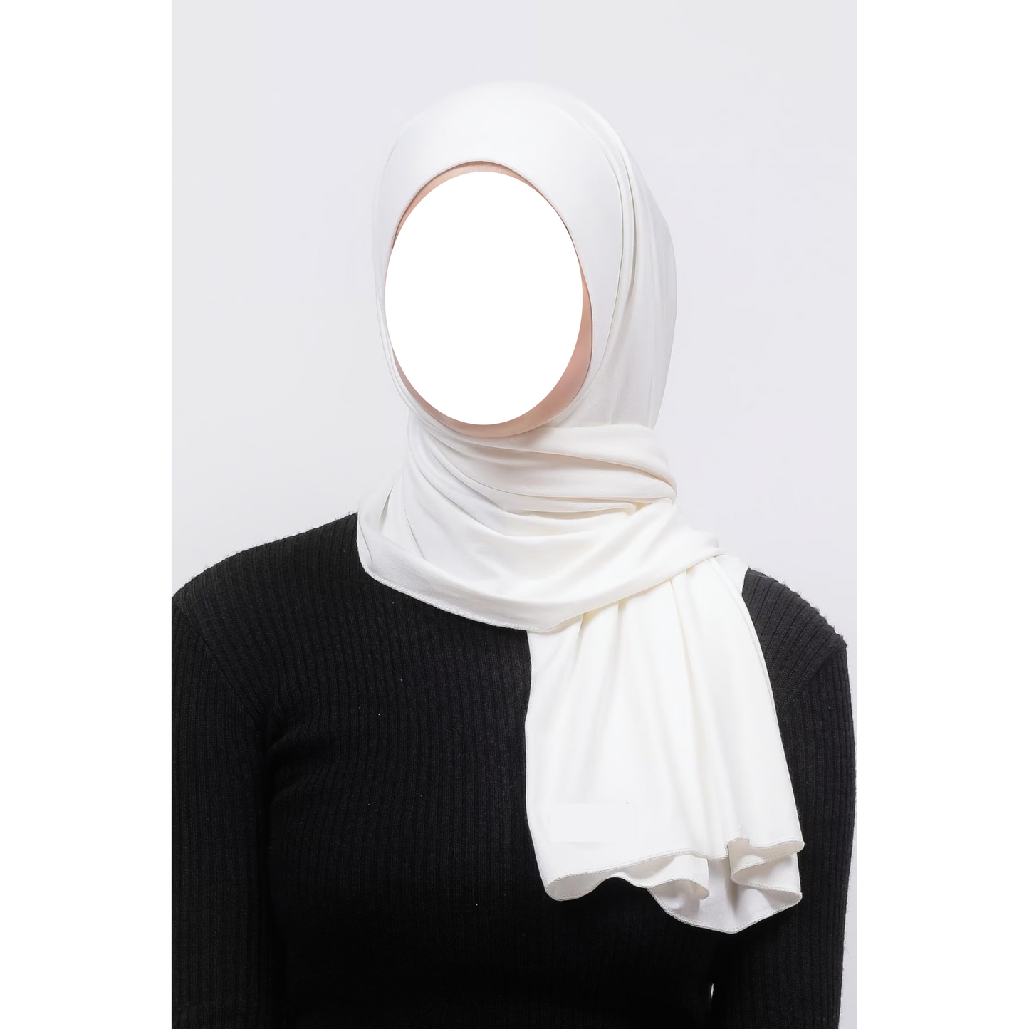 Off White Jersey Hijab