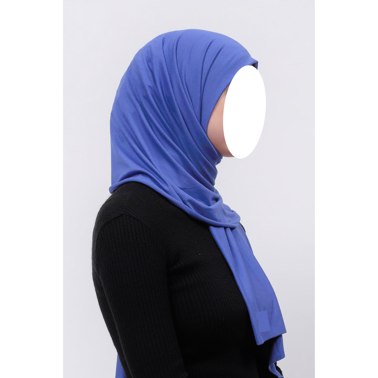 Blue Jersey Hijab