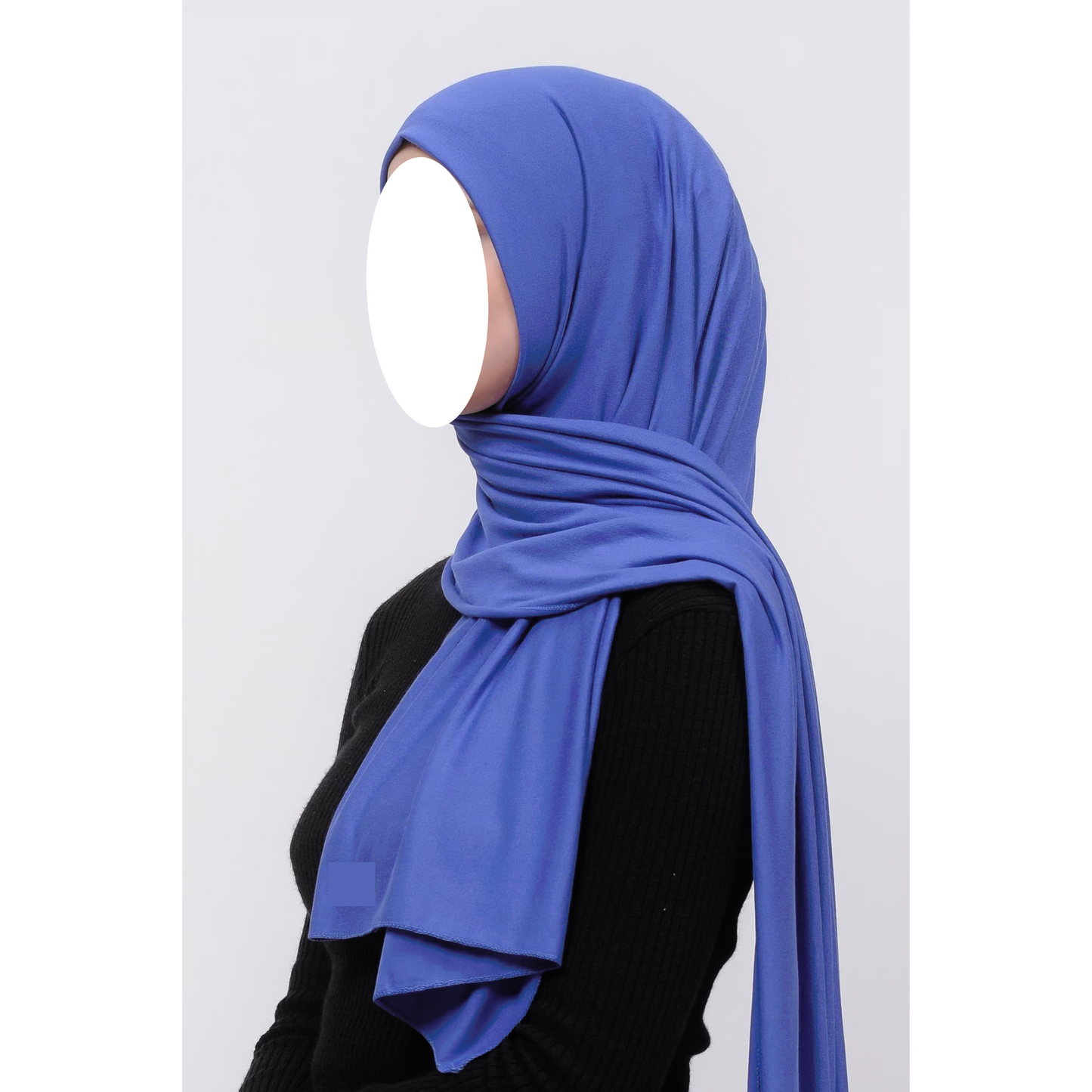 Blue Jersey Hijab