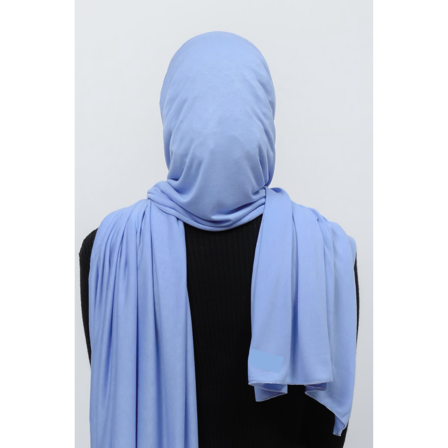 Baby Blue Jersey Hijab