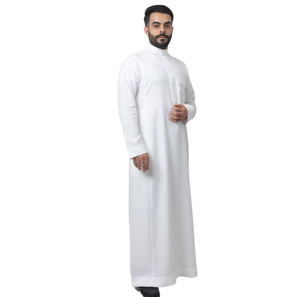 Al Aseel Classic Saudi Thobe - Premium Traditional Thobe for Men