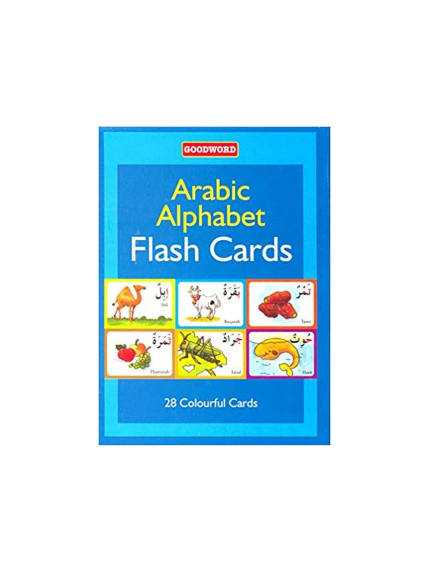 Arabic Alphabet Flash Cards (English and Arabic Edition)