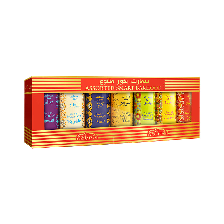 Nabeel Assorted Smart Bukhoor 14-pack Gift Set