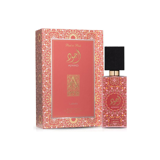 Ajwad Pink To Pink for Women Eau de Parfum Spray, 2.04 Ounce / 60 ml