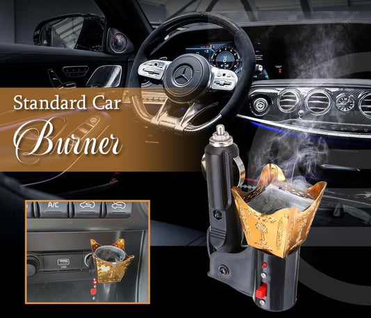 Electric Car Bukhoor Burner – Plug-In Aromatherapy Diffuser for Car | Portable Oud Incense