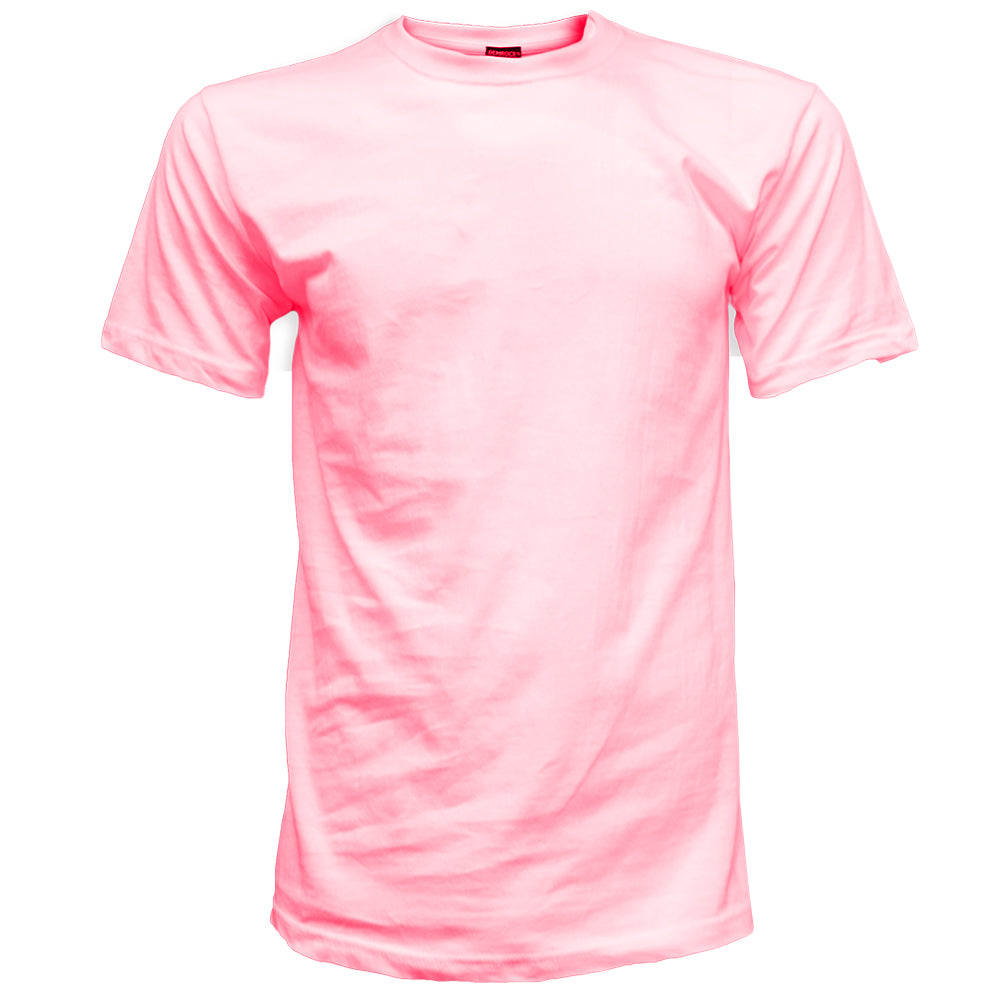 Pink Crew Neck T-Shirt