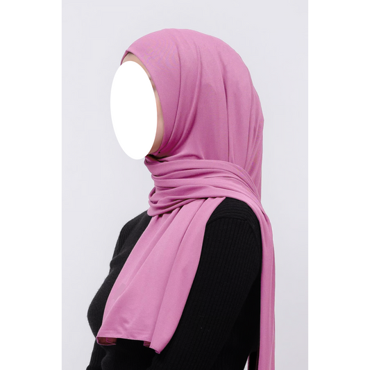 Pink Jersey Hijab