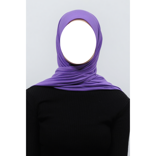 Lavender Jersey Hijab
