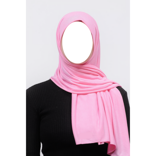 Light Pink Jersey Hijab