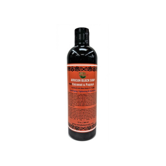 African Black Soap With Coconut & Papaya Body Wash