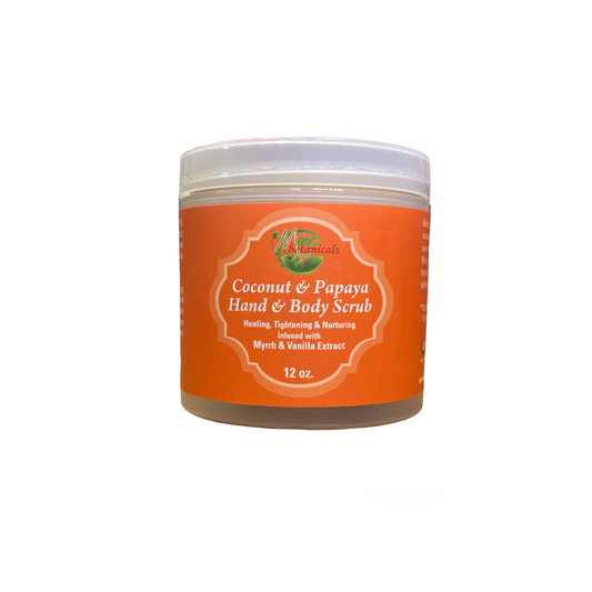 Body Scrub Infused with Coconut & Papaya