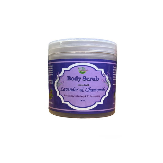 Body Scrub Infused with Lavender & Chamomile