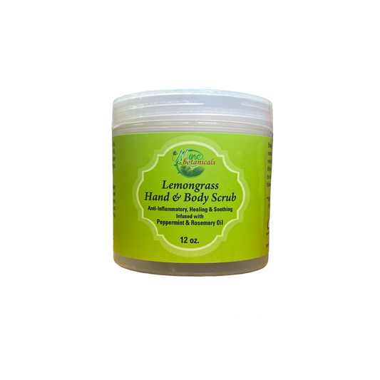 Body Scrub Infused with Lemongrass