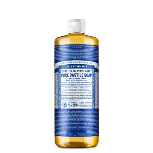 Dr. Bronner's Pure-Castile Peppermint  Soap 32oz