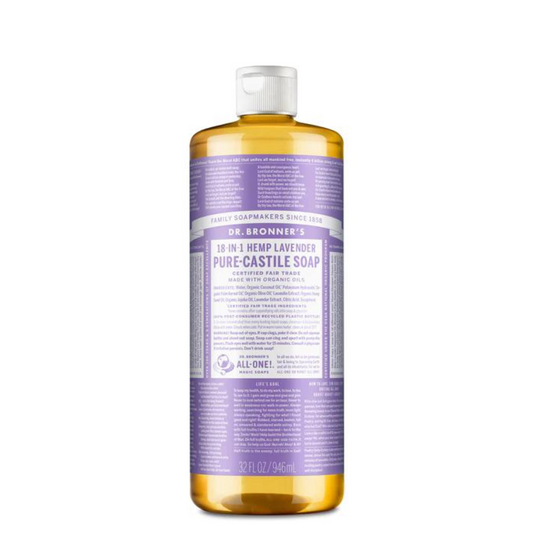 Dr. Bronner's Pure-Castile Hemp Lavender Soap 32oz
