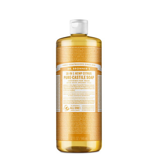 Dr. Bronner's Pure-Castile Hemp Citrus Soap 32oz